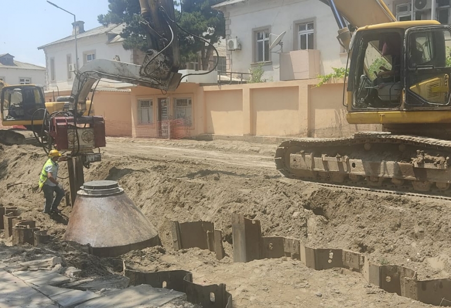 “Azərsu”nun sədr müavini: Neftçala şəhərində kanalizasiya şəbəkəsinin inşası işləri davam etdirilir