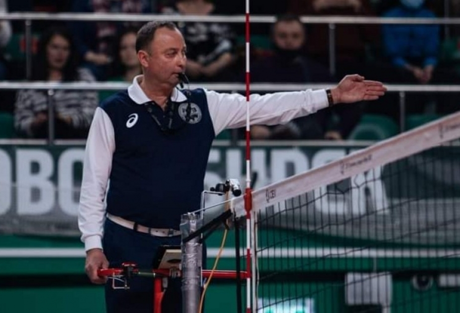 Azerbaijan`s volleyball referee to control Türkiye vs Romania match