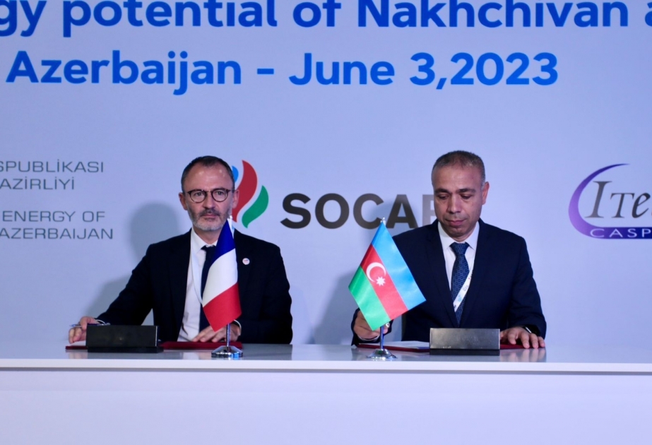 Ministerio de Energía de Azerbaiyán firma memorandos de entendimiento con Total Energies y Nobel Energy Management