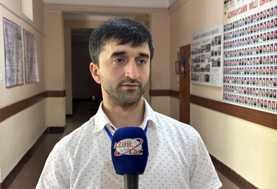 Asif Həmzəyev: 34 nömrəli məktəbdə təşkil olunan imtahanda heç bir qayda pozuntusu qeydə alınmayıb VİDEO