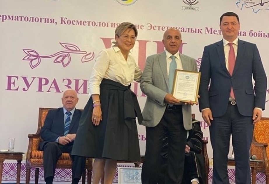 Azərbaycanlı həkimə beynəlxalq konqresdə təşəkkür məktubu təqdim olunub
