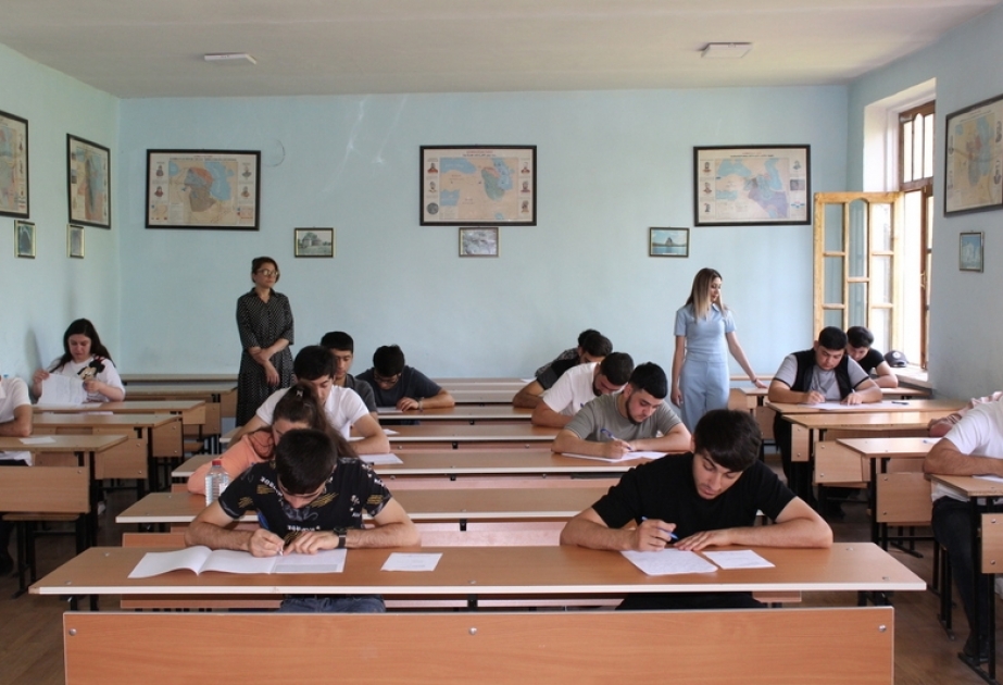 BDU-nun Qazax filialında yaz imtahan sessiyasında 1700-dən çox tələbə iştirak edir