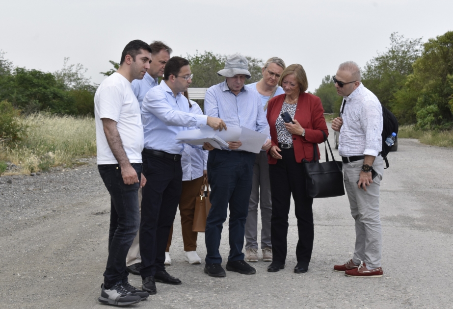 PACE monitoring co-rapporteurs visit Aghdam