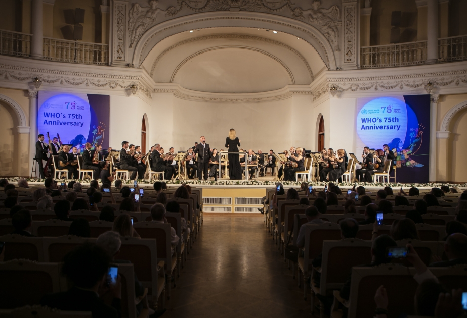 Bakıda Ümumdünya Səhiyyə Təşkilatının 75 illiyinə həsr olunmuş sərgi və konsert təşkil edilib
