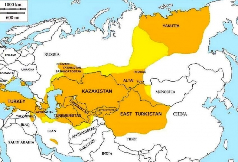 Hələ 200 il əvvəl Çindən Afrikaya qədər danışılan ortaq türk dili olub