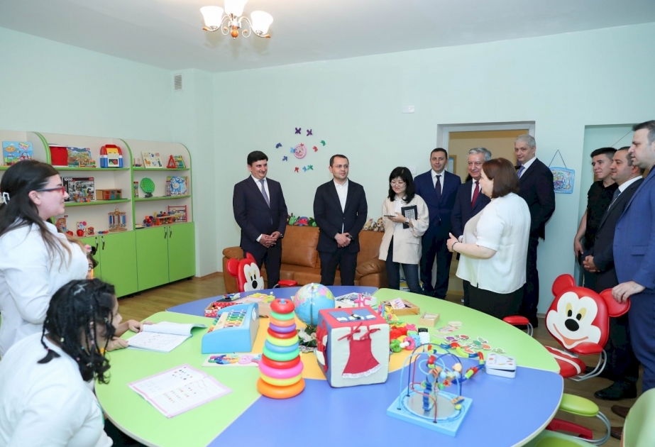 Özbəkistan nümayəndə heyəti ölkəmizdəki sosial xidmət və reabilitasiya müəssisələri ilə tanış olub