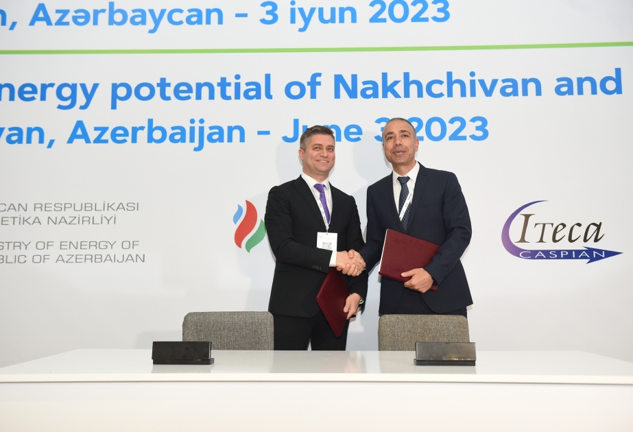 Nobel Energy, Azerbaijan`s Ministry of Energy sign MoU for construction of 400MW solar power plant