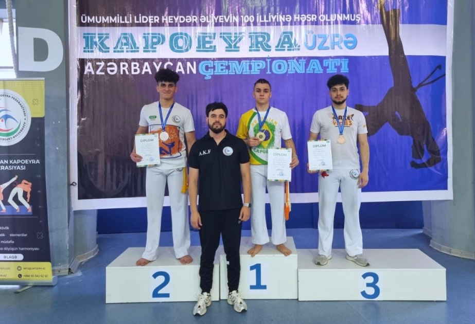 Kapoeyra üzrə Azərbaycan çempionatının qalibləri müəyyənləşib