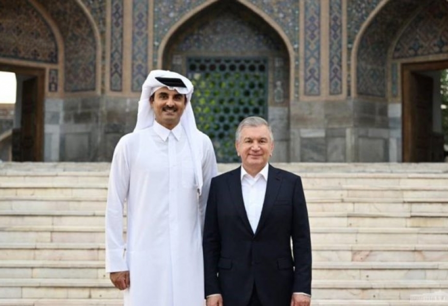 L’émir du Qatar est en visite historique en Ouzbékistan