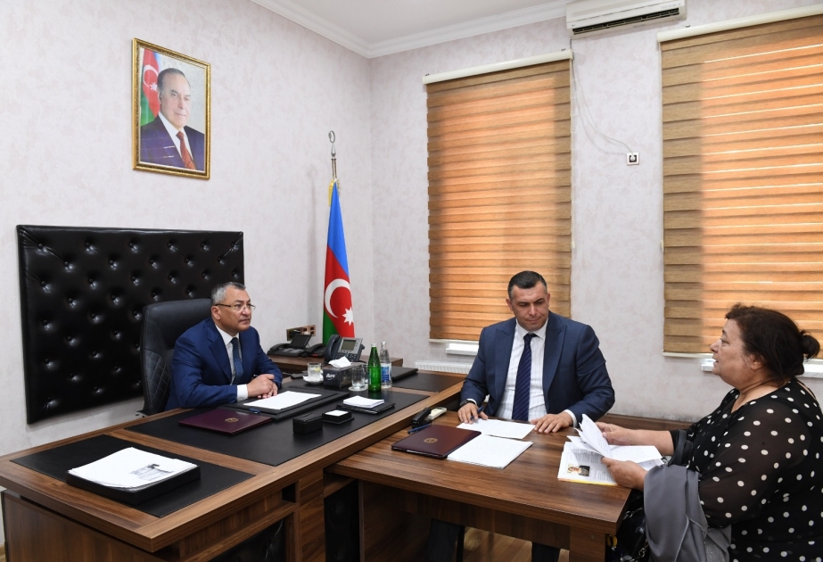 Dövlət Komitəsində vətəndaşların müraciətləri dinlənilib