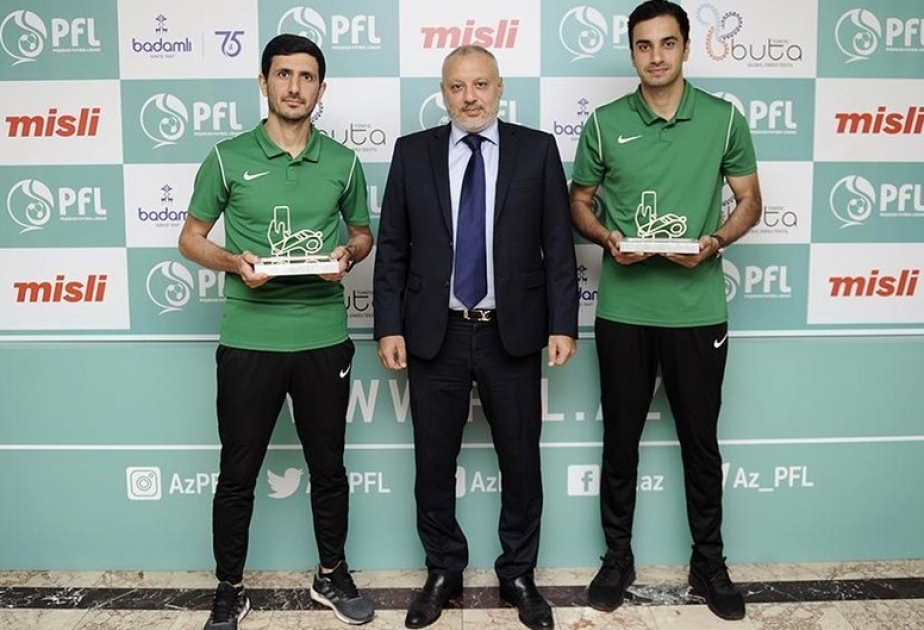 FIFA referisi Əliyar Ağayev mükafatlandırılıb
