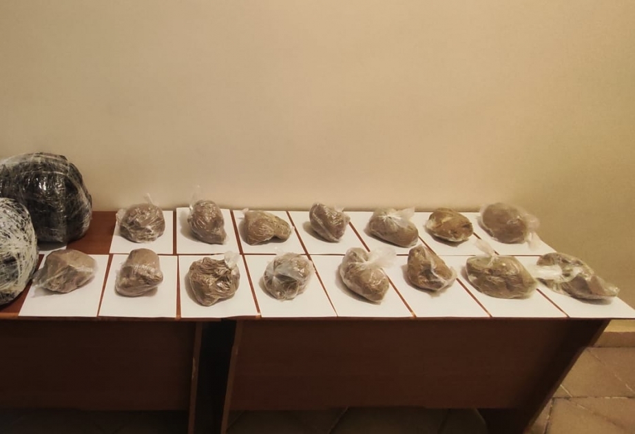 İrandan Naxçıvana 31 kiloqram narkotik vasitənin keçirilməsinin qarşısı alınıb