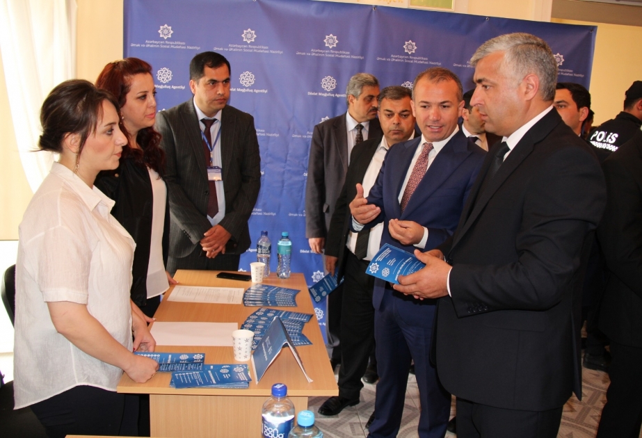 Daşkəsəndə keçirilən əmək yarmarkasında 200 nəfərin müraciəti qeydiyyata alınıb