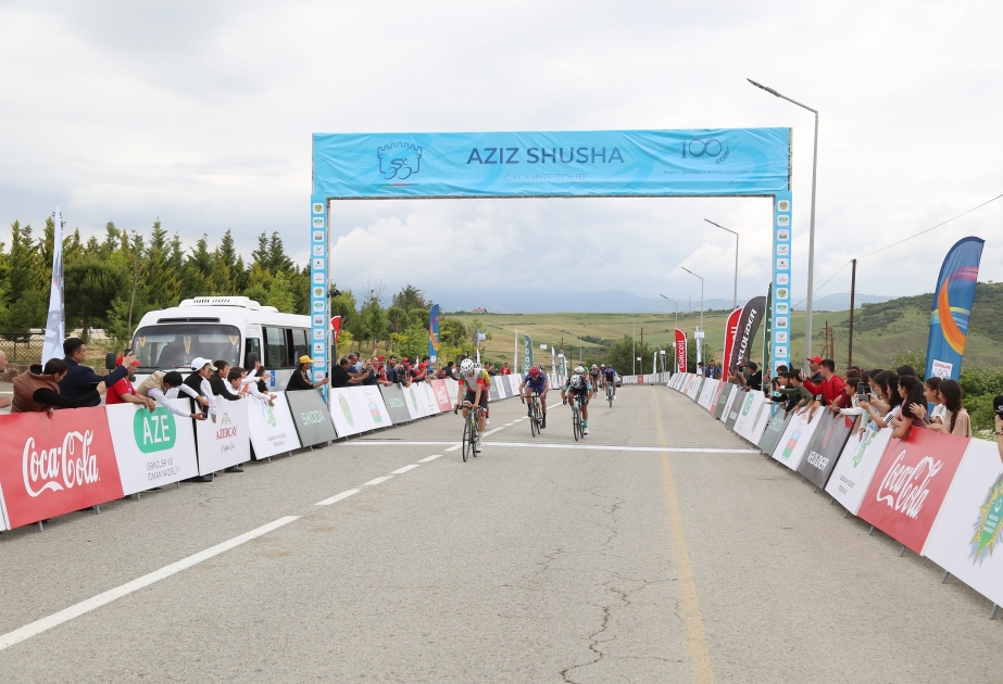 Bulgarian cyclist Martin Papanov wins first stage of Dear Shusha international cycling race