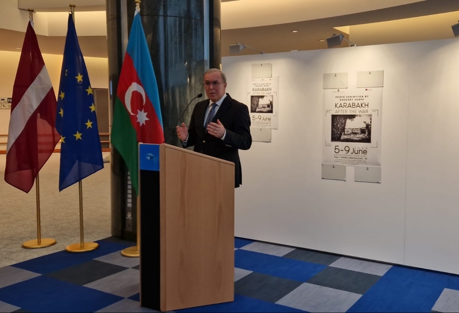 Avropa Parlamentində “Qarabağ müharibədən sonra” adlı fotosərgi açılıb