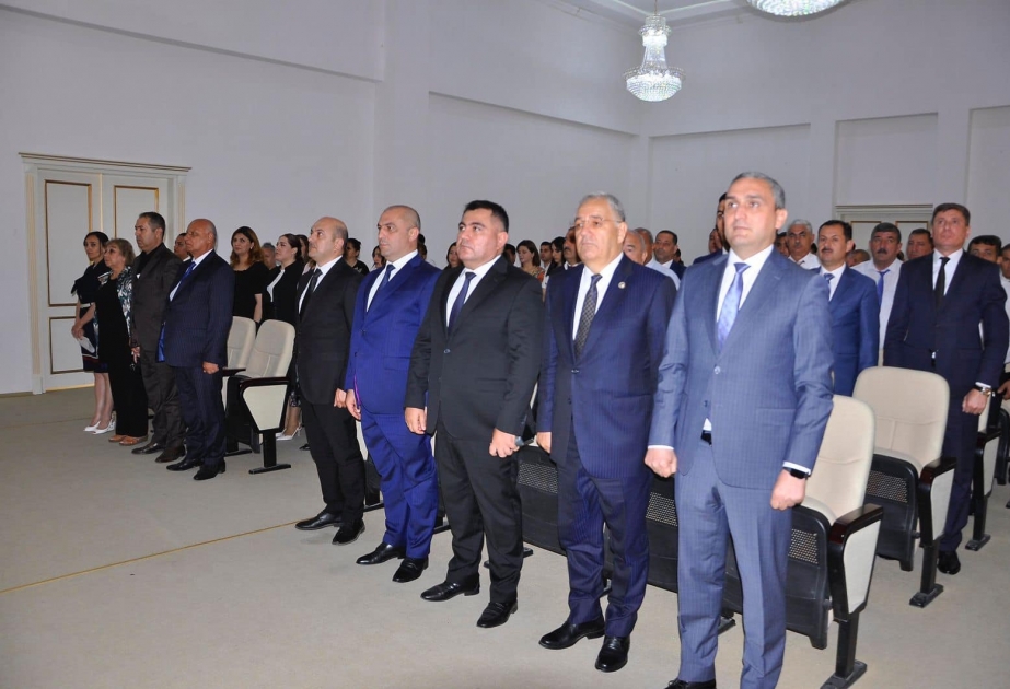 Ağdamda “Heydər Əliyev İli” çərçivəsində elmi-praktik konfrans keçirilib