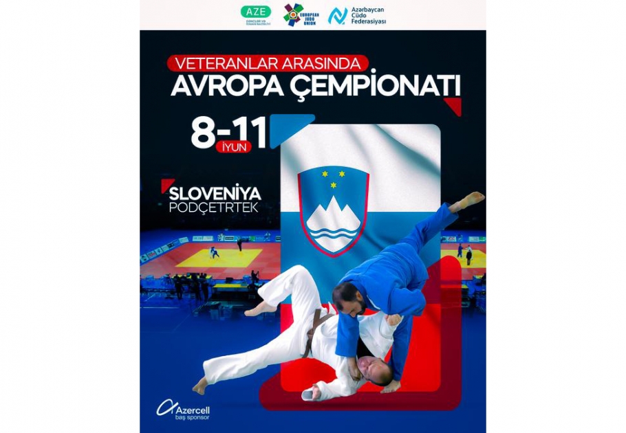 Azerbaijani veteran judokas to compete in European Championship in Slovenia
