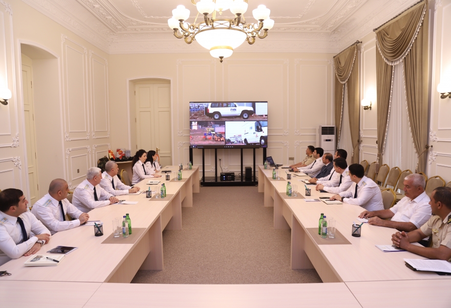 Baş Prokurorluqda mülki müdafiə üzrə tədbir keçirilib