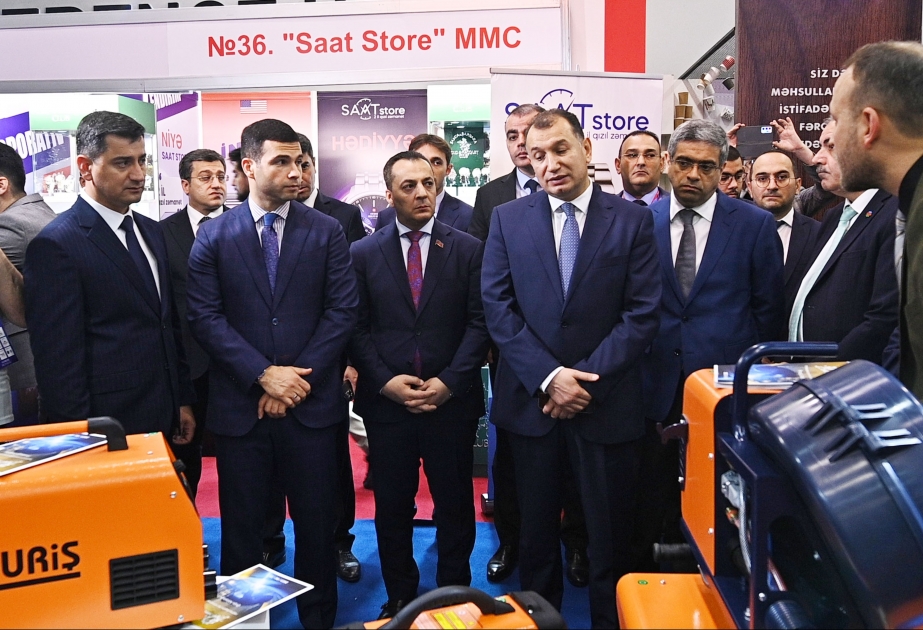 Bakıda “Heydər Əliyev və Azərbaycan sahibkarlığı” mövzusunda yerli şirkətlərin sərgisi açılıb