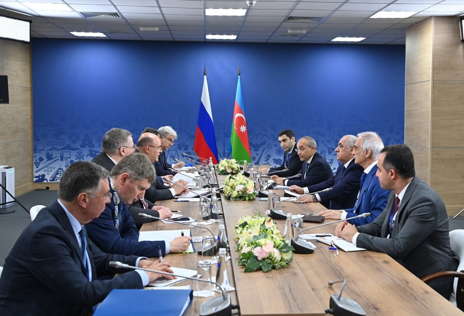 Le Premier ministre azerbaïdjanais rencontre son homologue russe à Sotchi