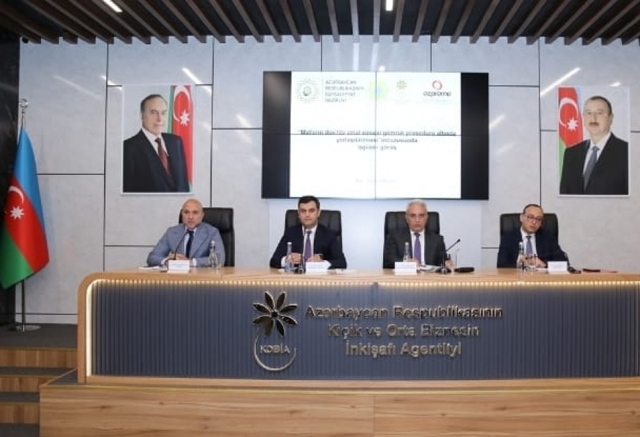Bakı KOB Evində sahibkarlarla görüş keçirilib