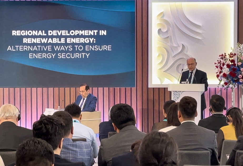 Energetika naziri Astana Beynəlxalq Forumunda enerji təhlükəsizliyində “yaşıl enerji”nin rolundan danışıb