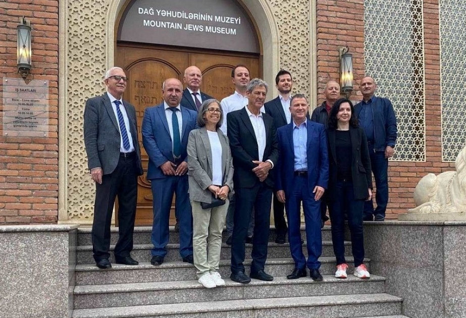 La delegación parlamentaria israelí visitó el asentamiento Krasnaya Sloboda de Azerbaiyán