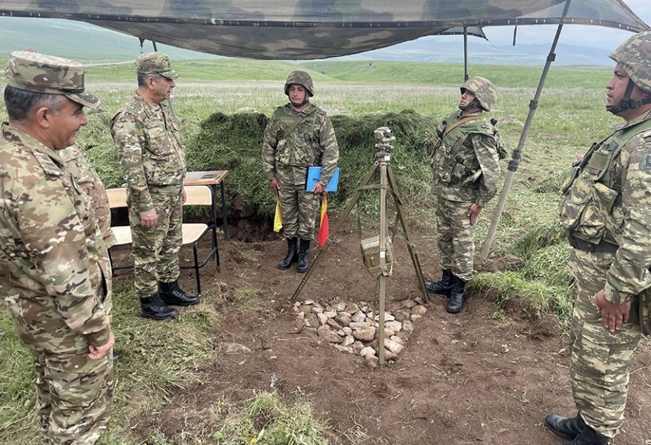 Command-staff exercises held in Azerbaijan’s liberated territories