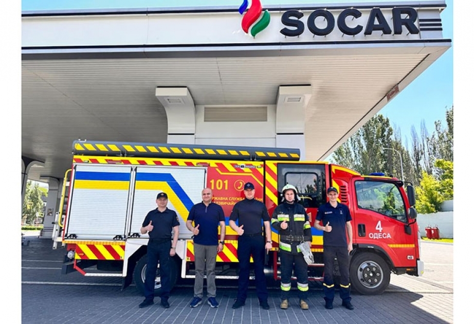 SOCAR envía 20 toneladas de combustible a Ucrania