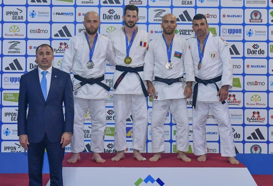 Veteran cüdoçularımız Avropa çempionatını 11 medalla başa vurublar