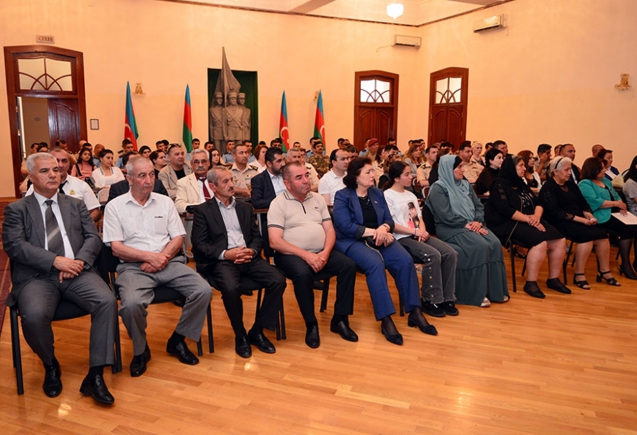 Şəhidlərin xatirəsinə həsr olunan anım mərasimi keçirilib