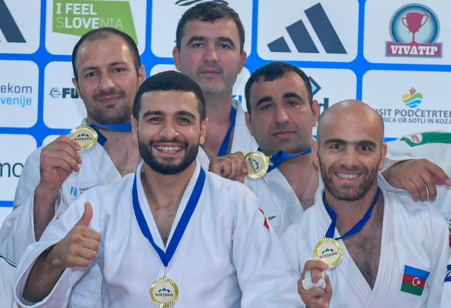 Azərbaycanın veteran cüdoçuları Avropa çempionu oldular