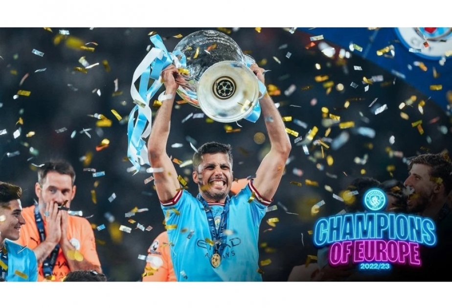 “Mançester Siti”nin futbolçusu Rodri Çempionlar Liqasında mövsümün ən yaxşı oyunçusu seçilib