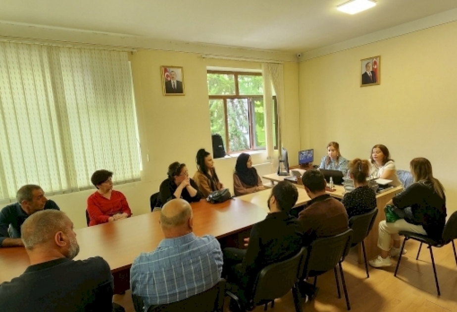 “Məşğulluğa dəstək layihəsi” ilə bağlı Şəkidə məlumatlandırma görüşü keçirilib