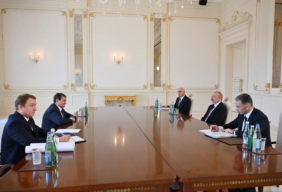 President Ilham Aliyev received aide to President of Russia VIDEO