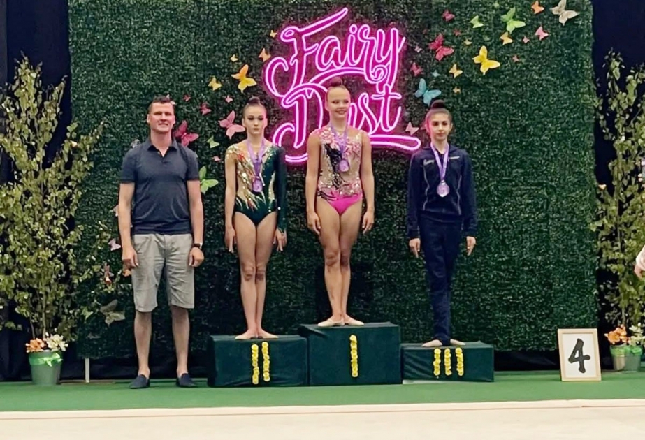 Bədii gimnastlarımız Latviyadan iki bürünc medalla qayıdıblar