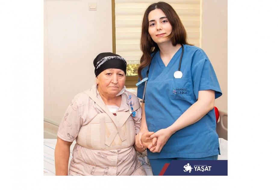 Şəhid anasının əməliyyat xərcləri “YAŞAT” Fondu tərəfindən qarşılanıb