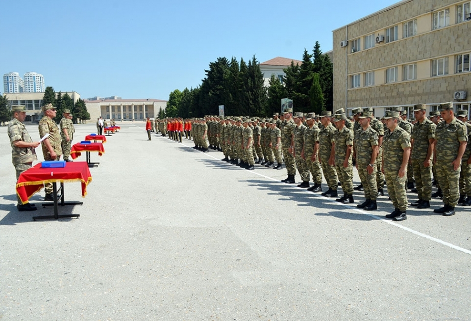 “Zabit ixtisas kursu”nun buraxılış mərasimi keçirilib VİDEO
