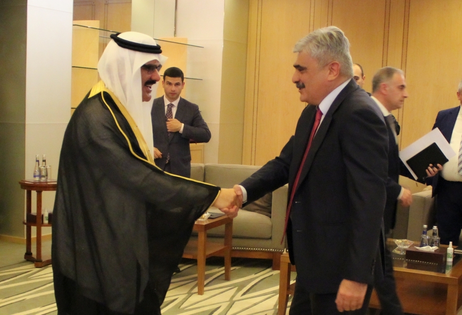 لقاء مع الوفد السعودي في وزارة المالية الأذربيجانية
