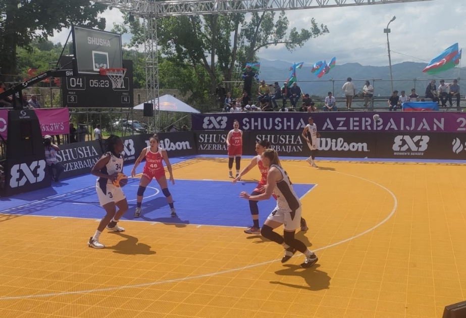 Neftchi Baku makes successful start to FIBA 3x3 Women's Series Shusha 2023