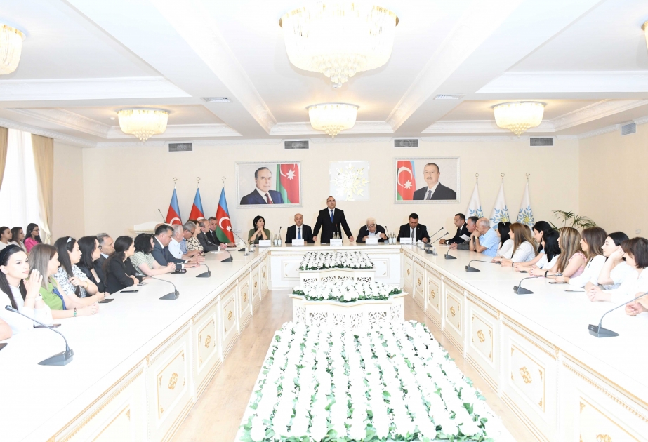 Sumqayıtda “Əbədi ömrün yüz ili” kitabının təqdimatı olub