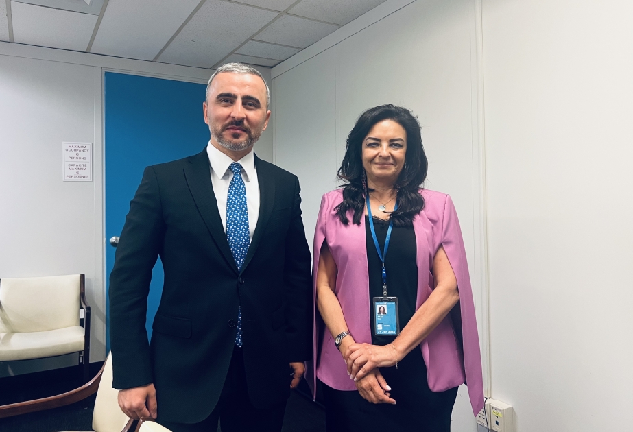 Chairman of Board of Azerbaijan Creative Industries Federation holds meeting at UN Alliance of Civilizations