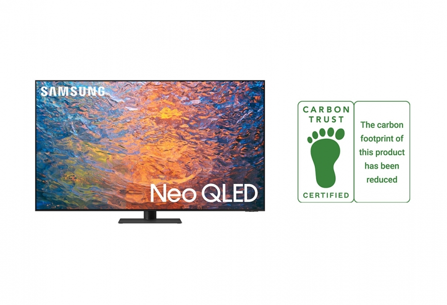 ®  “Samsung”un yeni “Neo QLED” Televizor Seriyası “Carbon Trust”ın “CO2 Azaldılması Sertifikatı”na layiq görülüb