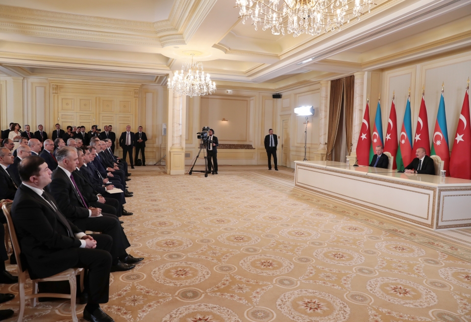 Президент Ильхам Алиев: Наша совместная деятельность с Турцией еще больше увеличит нашу силу как в регионе, так и в мире
