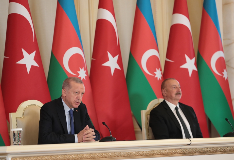 Президент Турции: Мы полны решимости и дальше успешно претворять в жизнь положения Шушинской декларации