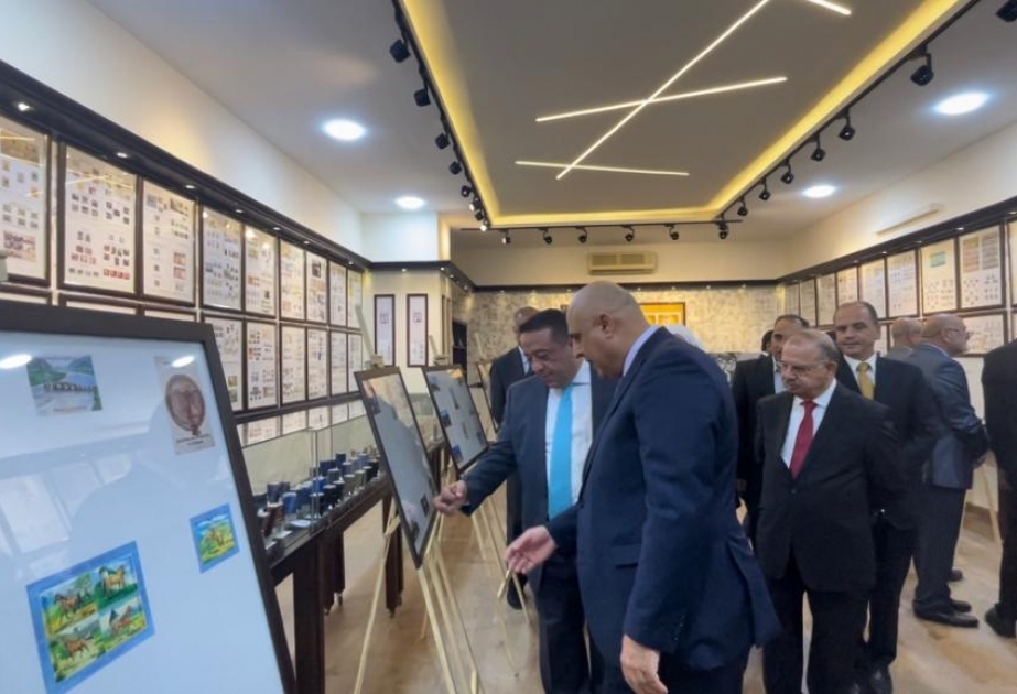 İordaniyada Ulu Öndərin 100 illiyinə həsr olunmuş poçt markalarının sərgisi açılıb