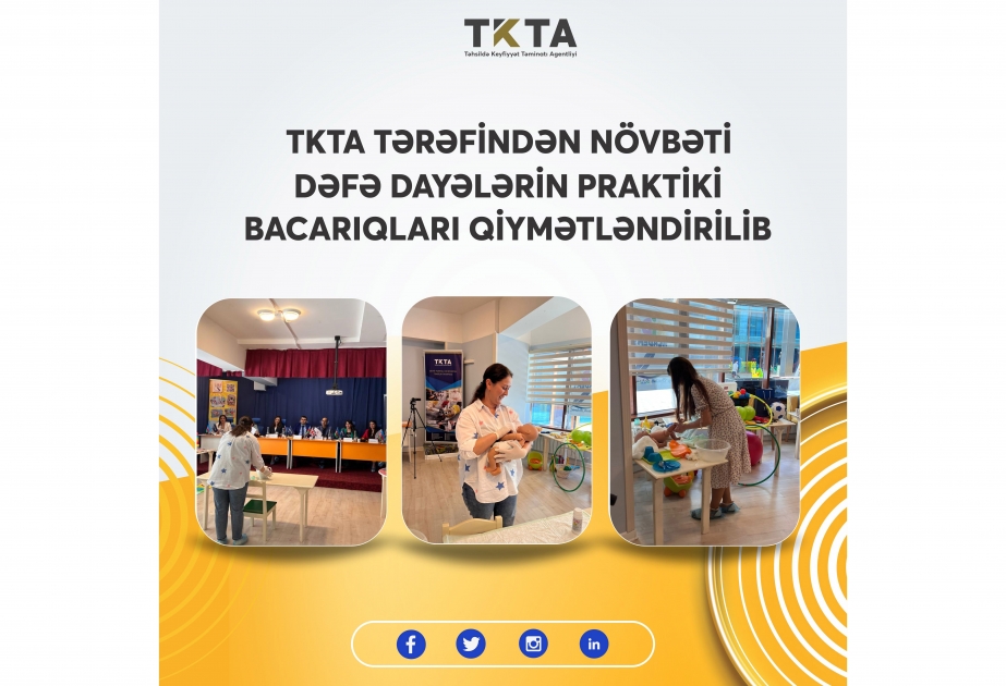 TKTA növbəti dəfə dayələrin praktiki bacarıqlarını qiymətləndirib