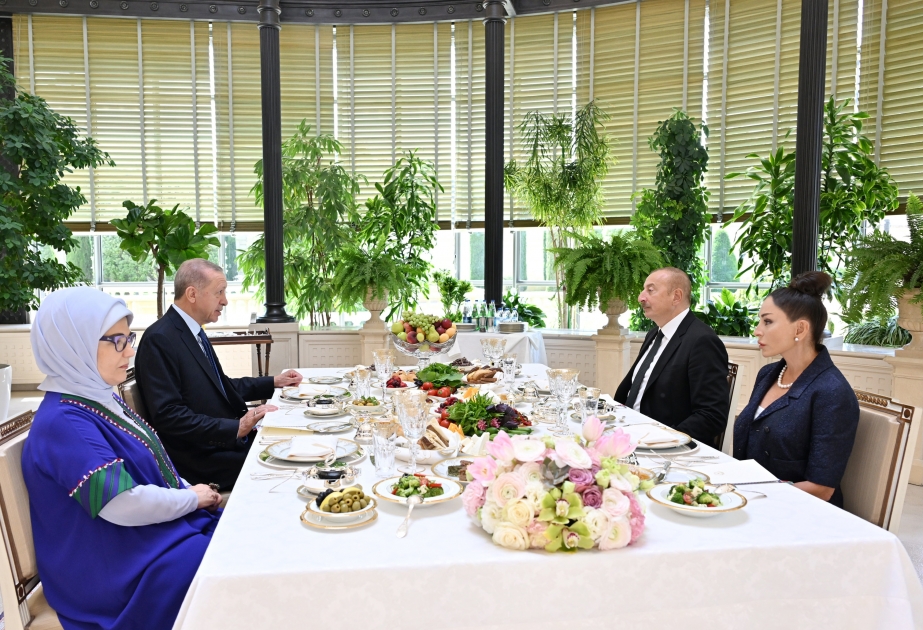 Presidents of Azerbaijan and Türkiye had joint working dinner VIDEO
