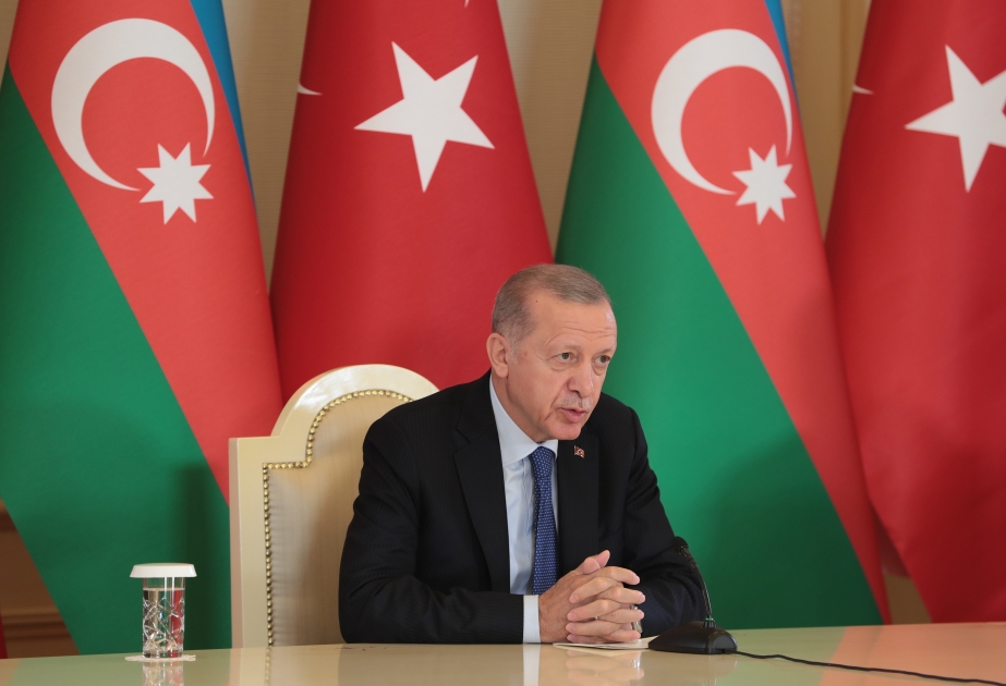 Präsident Erdogan: Die Teilnahme meines Bruders Ilham und seiner Frau an meiner Vereidigung ist eine Botschaft an die Welt und die Türkei
