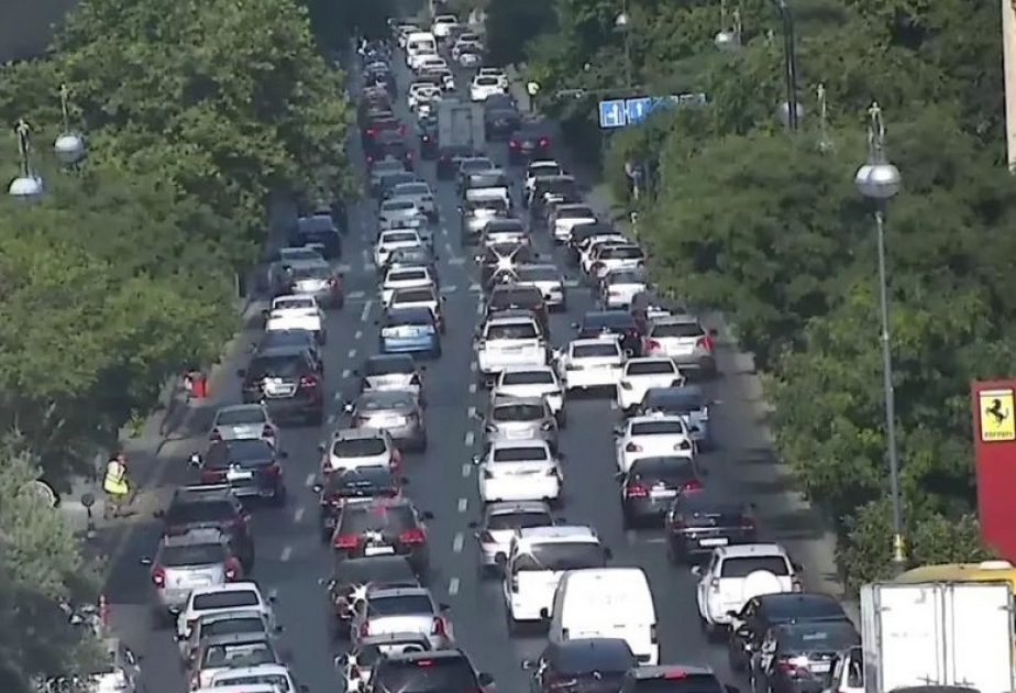 Bakıda hazırda sıxlıq müşahidə edilən yollar